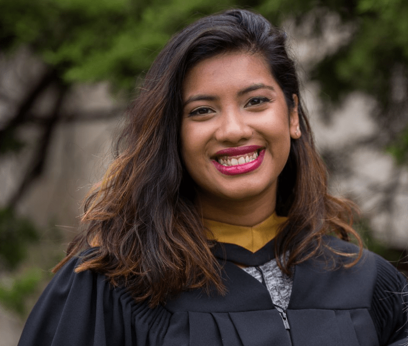 Shanna is very excited to start her PR career.